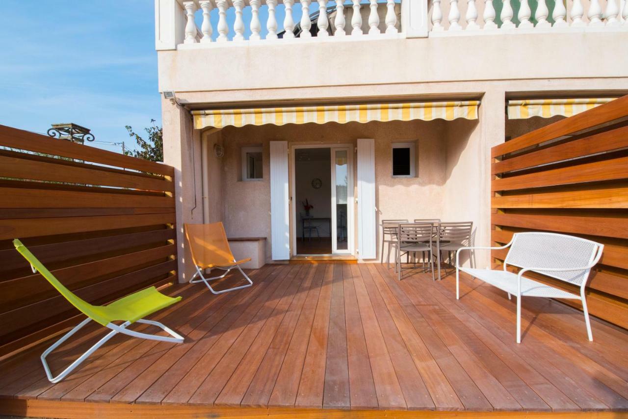 Villa "Les Cactees" Petite Residence De Tourisme Classee 3 Etoiles อองทีบส์ ภายนอก รูปภาพ