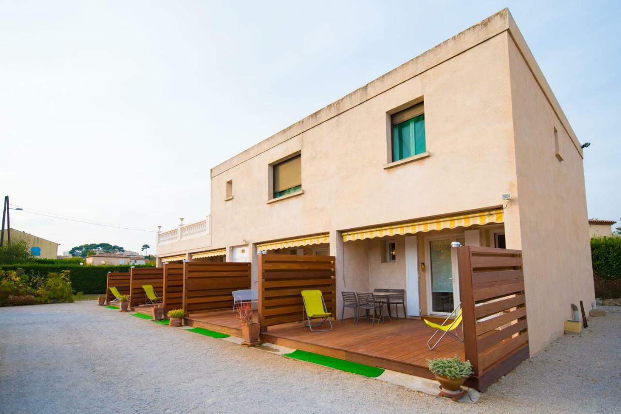 Villa "Les Cactees" Petite Residence De Tourisme Classee 3 Etoiles อองทีบส์ ภายนอก รูปภาพ